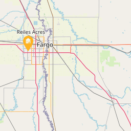 Element Fargo on the map